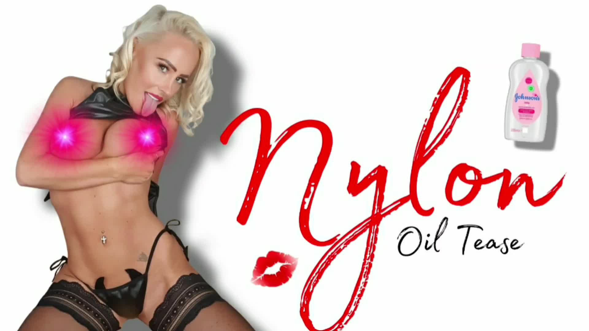 Bat Lingerie Nylon Oil Tease