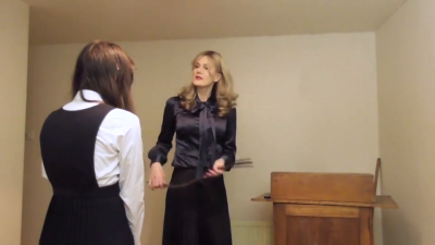 Hand Tawsing The Stealing Schoolgirl