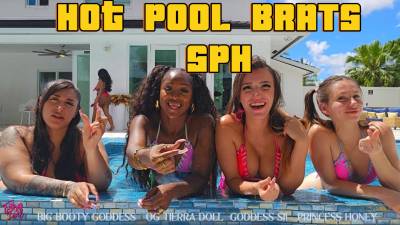 Pool SPH Feat Tierra Doll, Princess Honey, Goddess Sii, Big Booty Gooddess