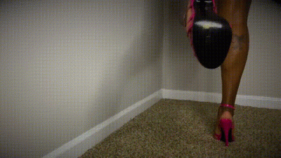 Lick My Pink Heels Clean!