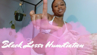 Cam Show: Black Loser Humilation