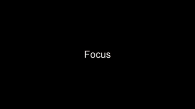 Advice: Focus