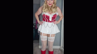 Manipulating Santa To Jerk Off On My Nylon Layered Legs And Send Worthy Gifts At Christmas