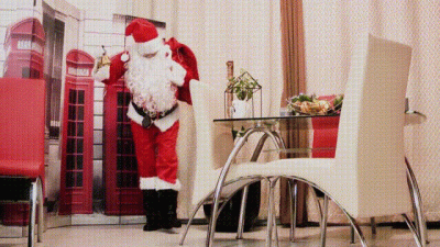 Nursing Home Santa Claus