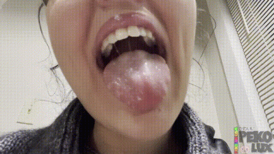 POV Mouth Exploration With Peko Lux