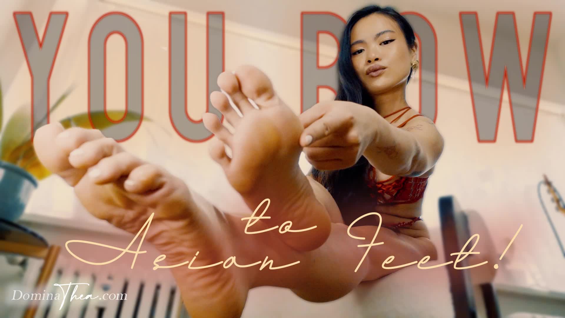 You Bow To Asian Feet