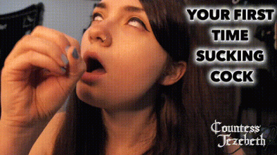 Your First Time Sucking Cock