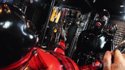 Slinged And Pegged In Latex