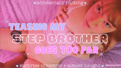 Teasing My Step-Brother