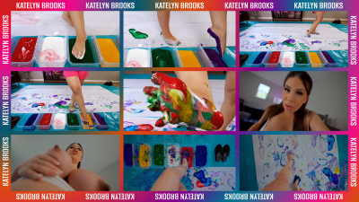 Joy In Every Painted Footprint Starring Katelyn Brooks