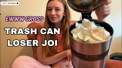 Jerk For Trash Can 2 Humiliation JOI Loser Femdom POV Eww