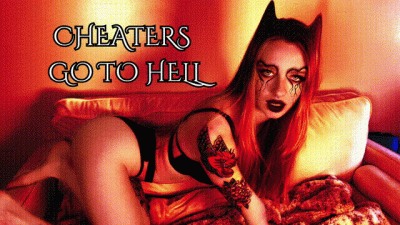Cheaters Go To Hell Homewrecker Devil JOI Brat Girls