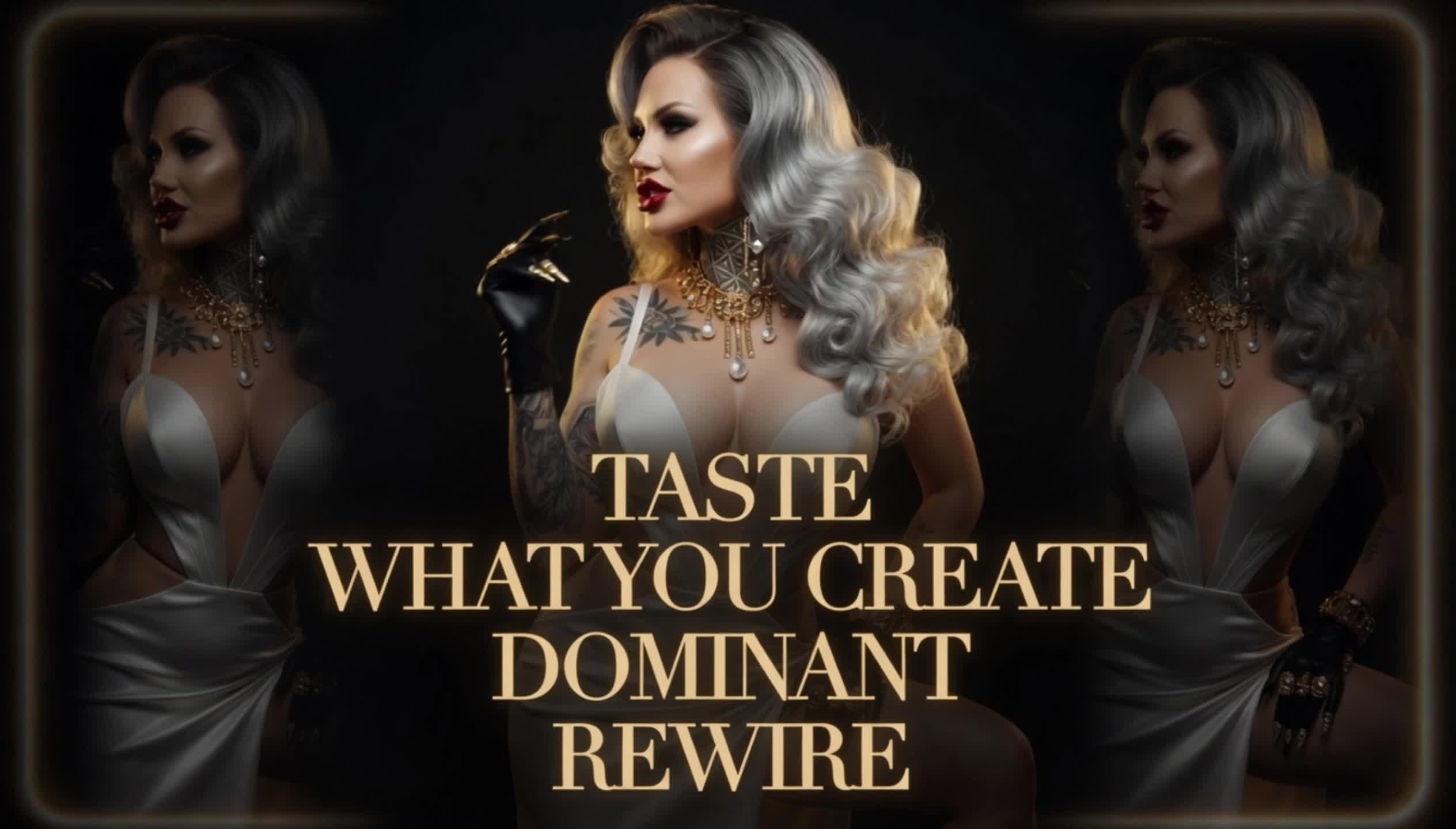 Taste What You Create- Dominant Rewire