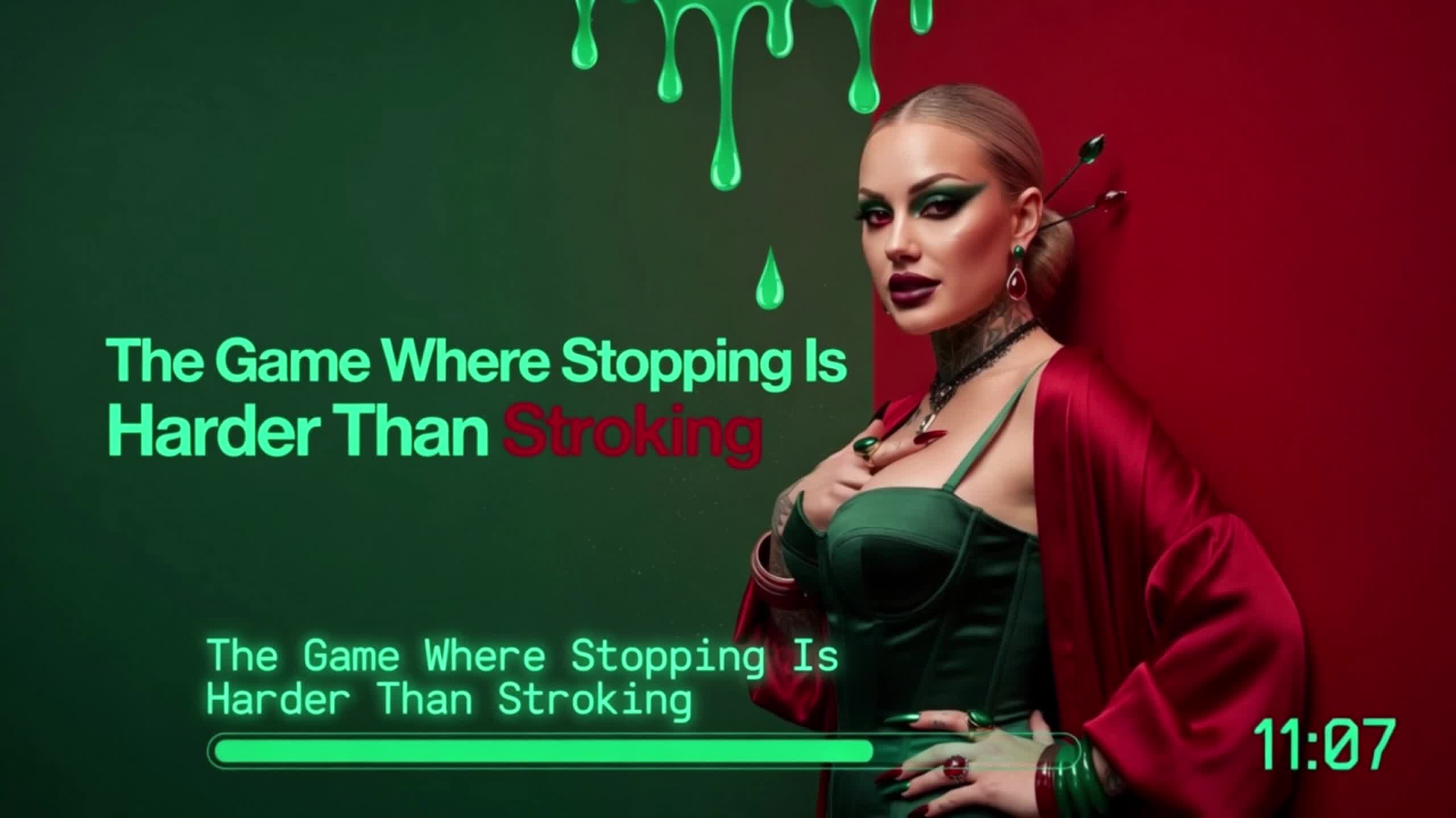 The Game Where Stopping Is Harder Than Stroking