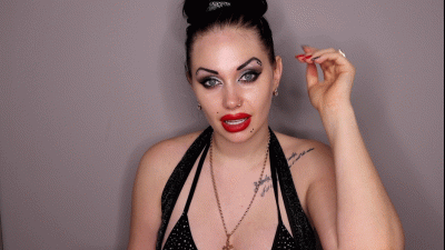 Today I Am Letting You Wank All Over My Big Red Lips! JOI Mind Fuck! (Version Without Special Effects)