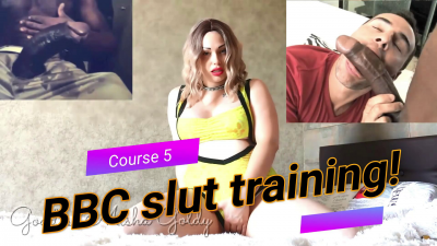 BBC Slut Training! You Cannot **** It. I Know You Want To Be On Your Knees, Begging For BBC! Course 5