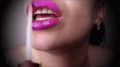 I Love To Use My Sexy Full Lips Against You To Get You On Your Knees! JOI