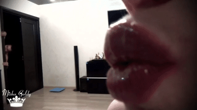 Giantess Goddess Blowing On Tiny Man And Make Him Fly Away