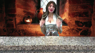 Barmaid Celebrates With A Gangbang