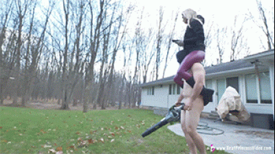 Girls Can Do Yard Work