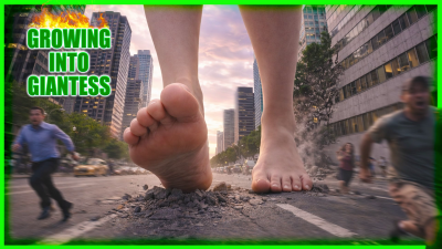 Giantess Growing Bigger And Bigger With Every Burst Of Rage