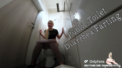 Public Toilet Fart Exlposions Bowel Destruction
