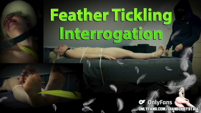 Feather Tickling Interrogation Rope Bondage