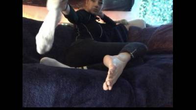 I Take My Stinky Socks Off After A Long Hard Day In Trainers