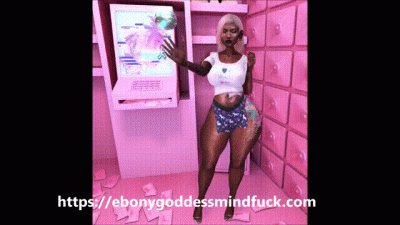 Ebony Goddess Mindfuck Simulation Glitch Meditation