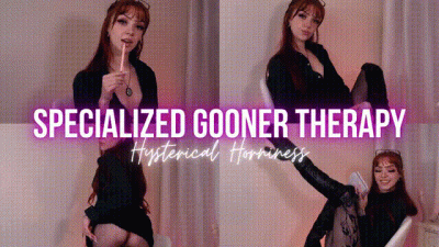 Specialized Gooner Femdom-Therapy: Hysterical Horniness