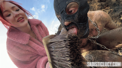 Scrubbing Him Down And Busting His Balls Miss Eva Ray Mp4 4K Ultra HD