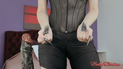 White Long Nails Goddess Countdown JOI