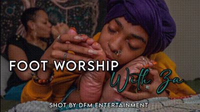 Foot Worship With Za