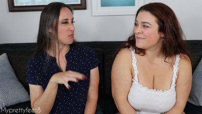Landlord POV Tickling Handjob Barefoot Mel Maleka