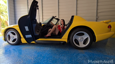 Clutch And Pedal Pumping JOI In A Viper