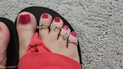 Toe Rings And Sandals Feet Feet JOI