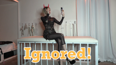 Ignored! Gooning Encouragement Humiliation By Goddess Kyaa