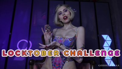 Locktober Challenge No Pleasure For 31 Days Complete Denial For Goddess Kyaa