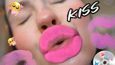 Deep Pinky Sugar Kiss + Spit Fetish Kissing