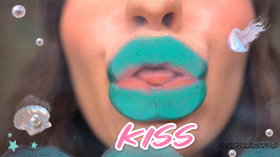 Minty Messy Deep Octopus Kisses + Spit Fetish