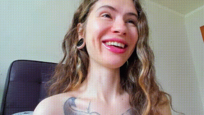 Cute Gal Burping