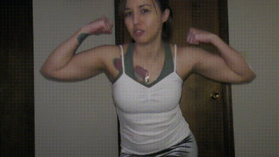 Pushups And Sports Bra Reveal