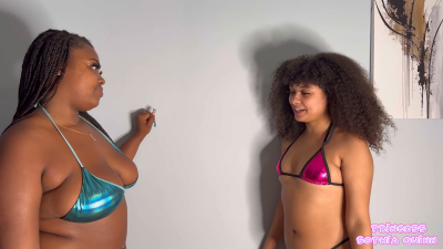 Shiny Bikini Body Comparison Goddess Reign Princess Sophia Quinn