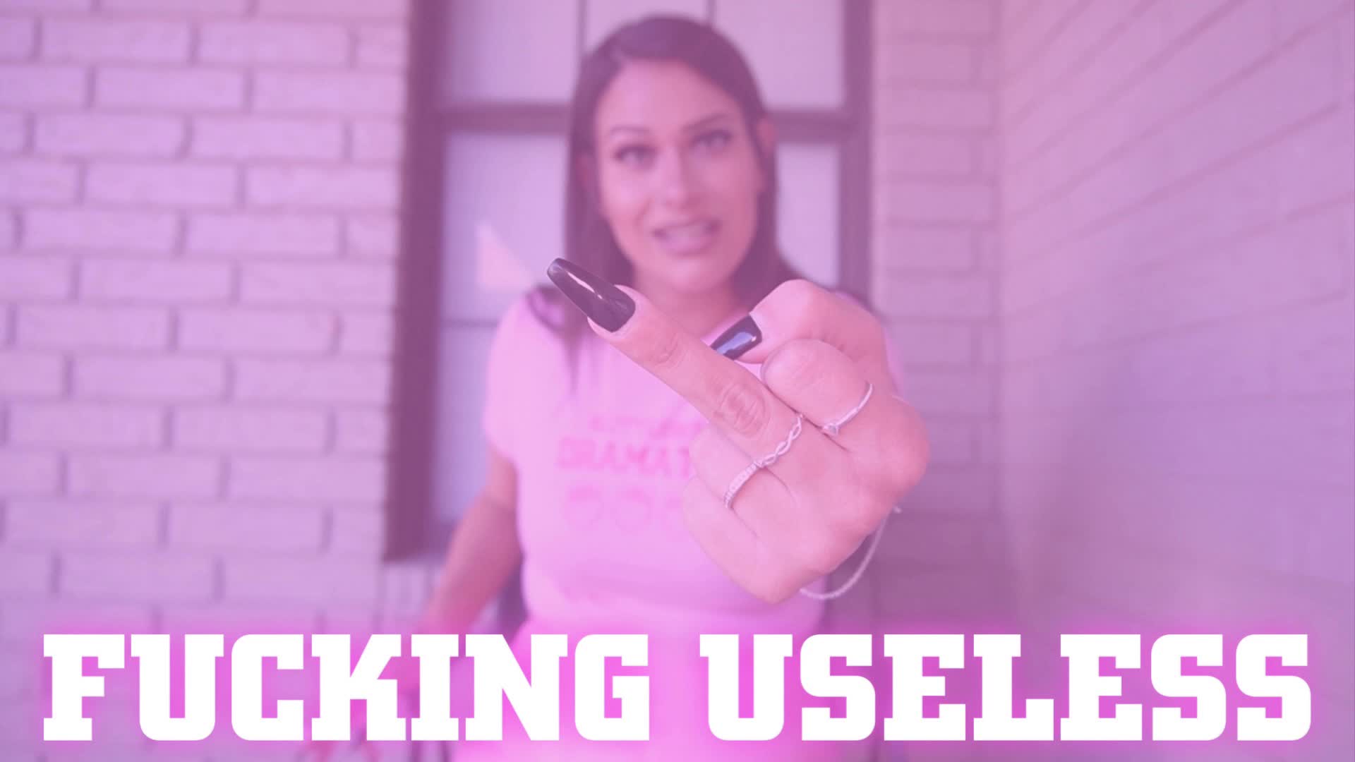 "Fucking Useless" [Smoking + Femdom]