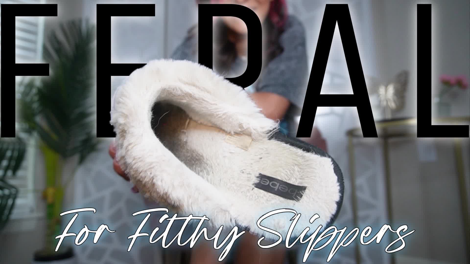 "Feral For Filthy Slippers" [Femdom + Slippers]