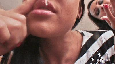 Snot From Lolly And Spit From Me Princess Amber Leigh & Lolly Badcock