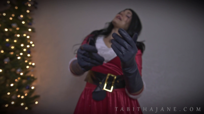 Ms. Claus Leather Glove Worship