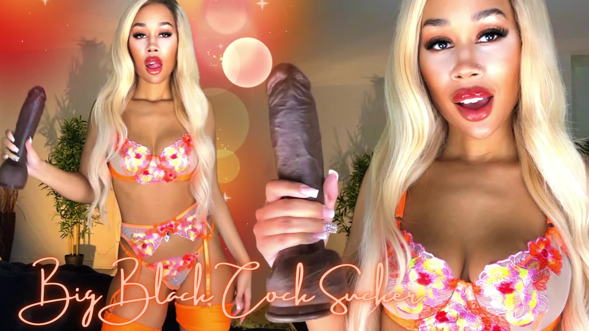 Big Black Cock Sucker! Interracial Whiteboi Humiliation