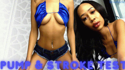 Pump & Stroke Test: Edging Slave Training