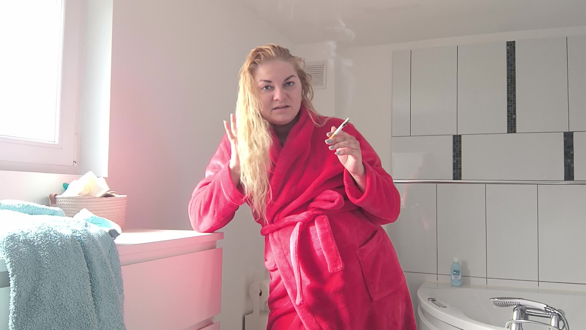 Smoke Bath After Shower